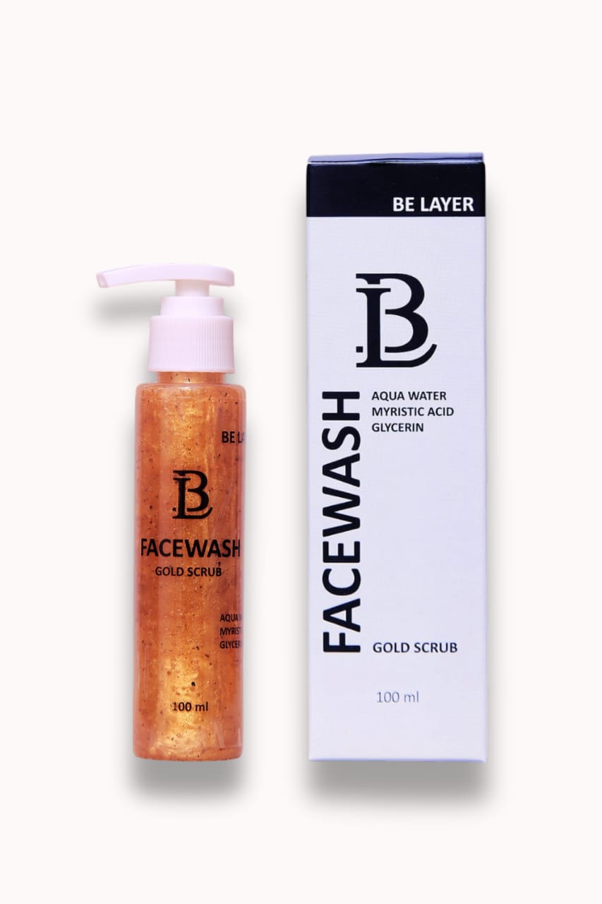 Be Layer Gold Scrub Facewash 100ml
