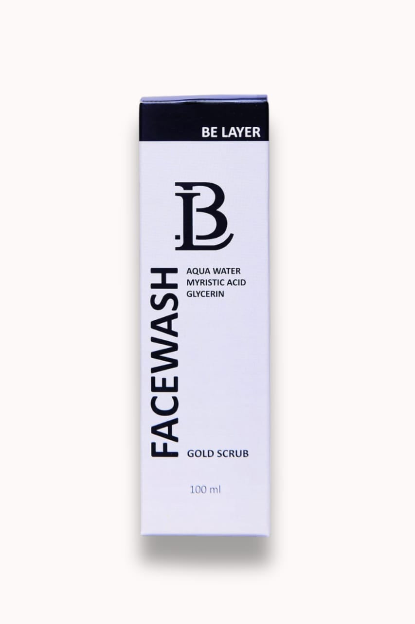 Be Layer Gold Scrub Facewash 100ml